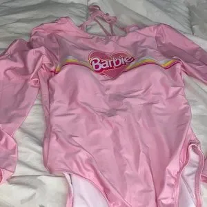 Barbie Swim Hp Barbie Bathing Suit One Piece Sexy Long Sleeve